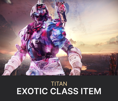 Stoicism Exotic Titan Class Item